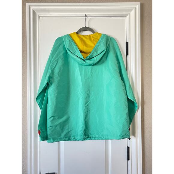 Dutch Bros Windbreaker Size Large Mint Green Jacket Unisex - Picture 3 of 7